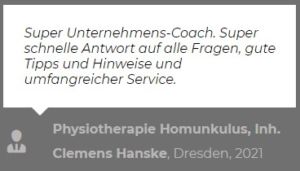 Referenz - Super Unternehmens-Coach