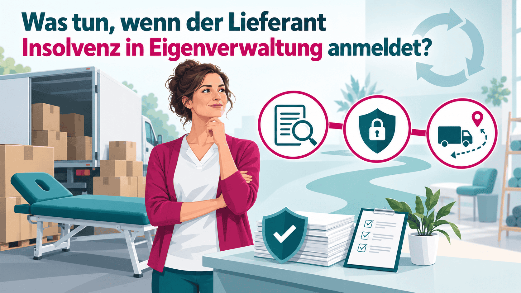 Was können Existenzgründer tun, wenn der Lieferant Insolvenz in Eigenverwaltung beantragt?