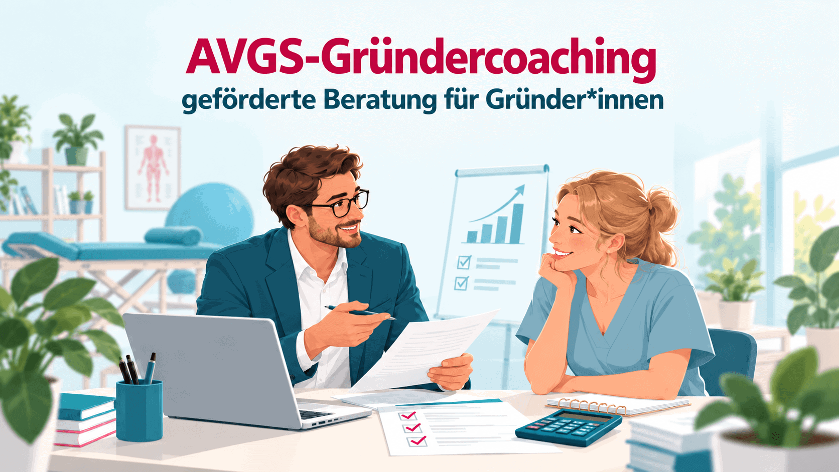 AVGS-Gründercoaching für Therapeutin